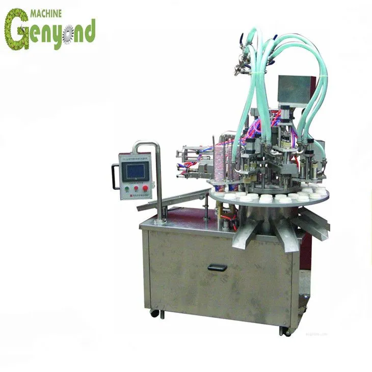 Automatic Electric Container Ice Cream Filler for Beverages Plastic and Glass Bottles Bags and Cases Electric Driven