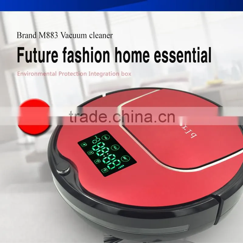 Eworld Auto Recharge Wireless Vacuum Cleaner,Robotic Vacuum 2016 with Water Tank with Big Mop