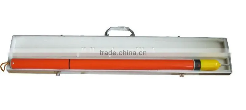 Fiberglass telescopic high voltage electroscope with 10kv