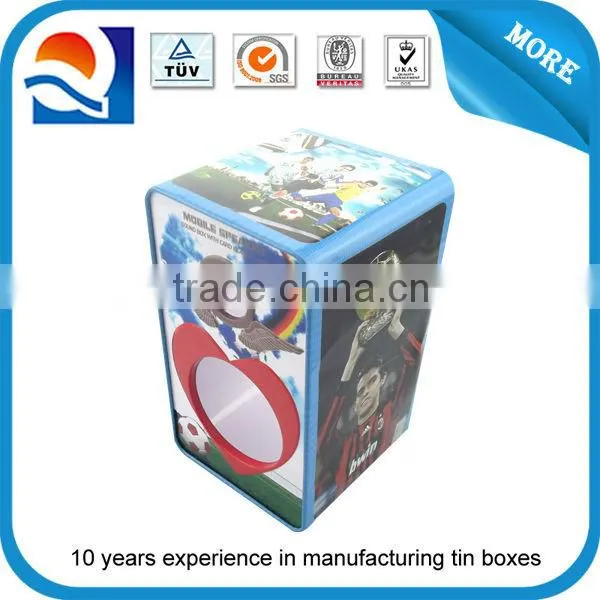 Widely used music tin for acoustic enclosure