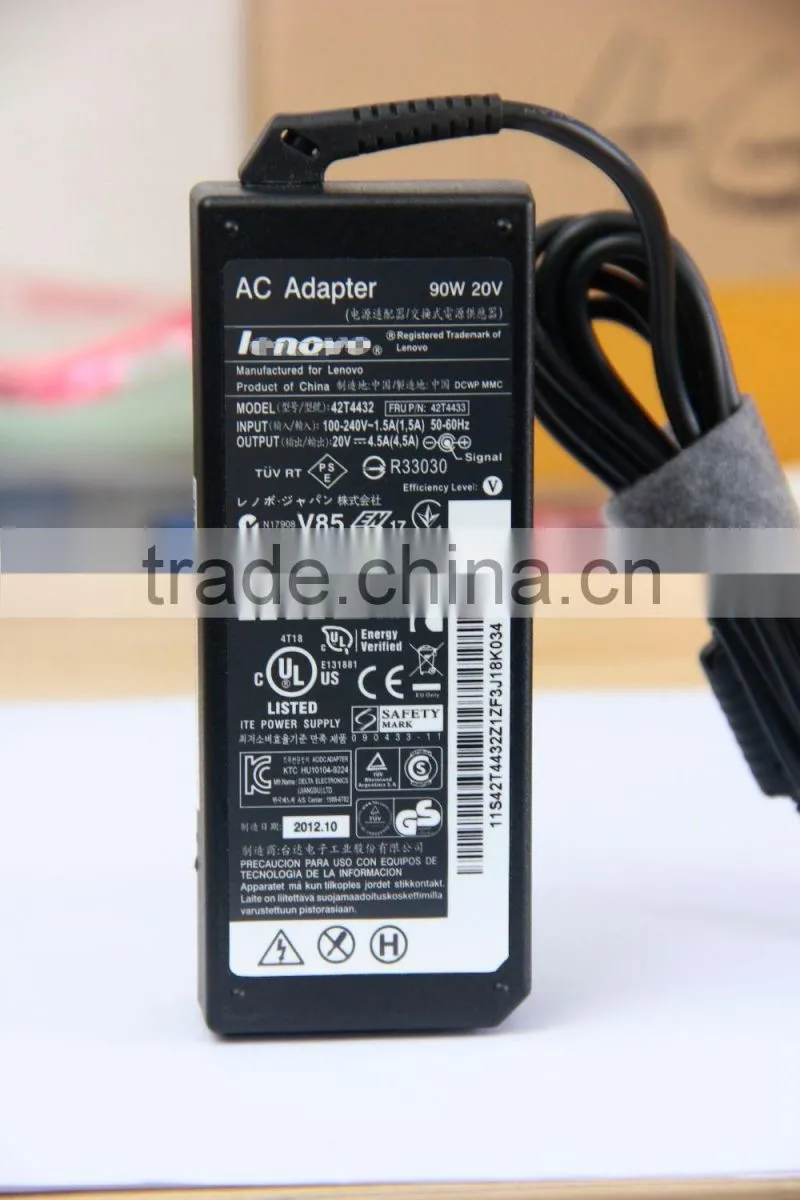 20V 4.5A 90W laptop ac adapters Charger for IBM Lenovo Thinkpad T400 T410 T420