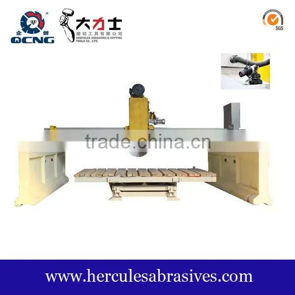 Granite slab cutting machine