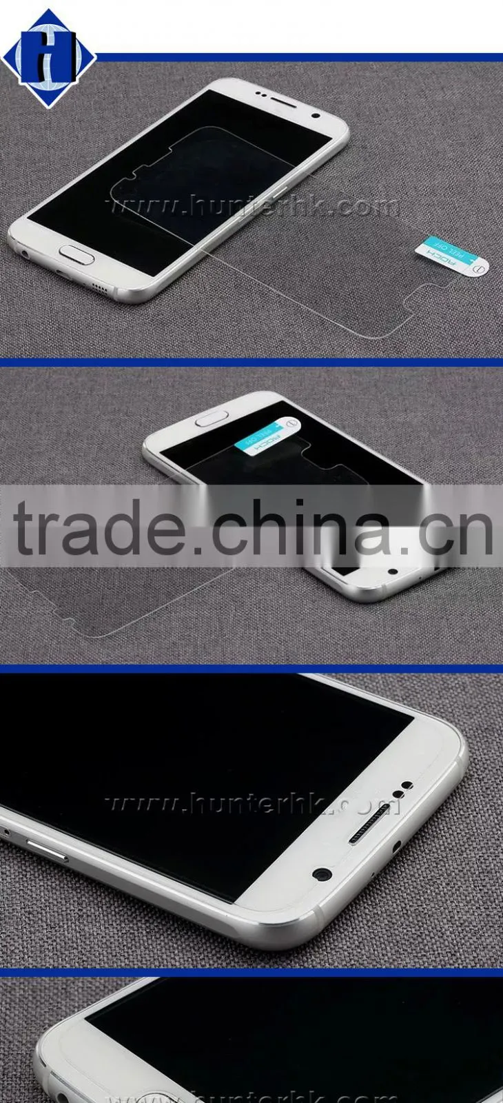 Good Quality Tempered Glass Screen Protector For Samsung S6