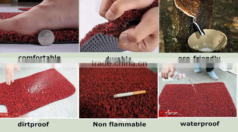 High Weight PVC Wire Ring Carpet