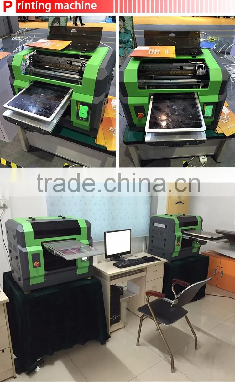 Mobile phone case printing services for different model of the phone vivid pattern and colors by A3 UV flatbed printer