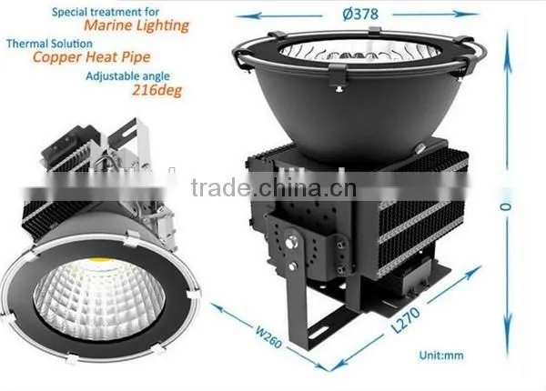 high power 300W dimmable 200w led high bay