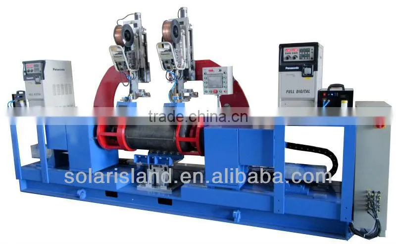 Automatic Tank Circumferential Lathe Welder--Circumferential tank welding machine
