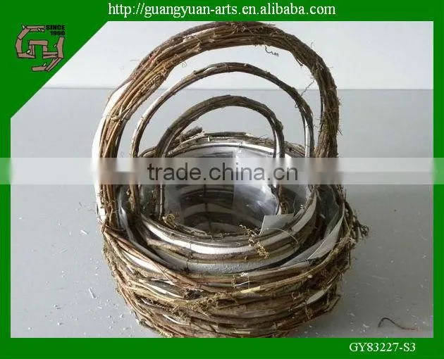 wicker baskets home decor hanmade natural crafts
