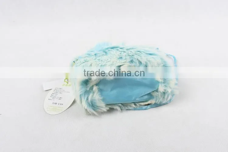 2015 hot selling kids coin bag baby girl plush bag with pearls