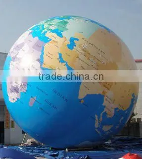 big inflatable soccer ball shape for advertising