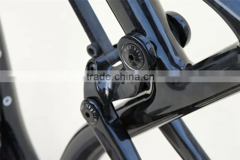 29er full suspension carbon mountain bike frame , 12K glossy suspension frame 29er AC036