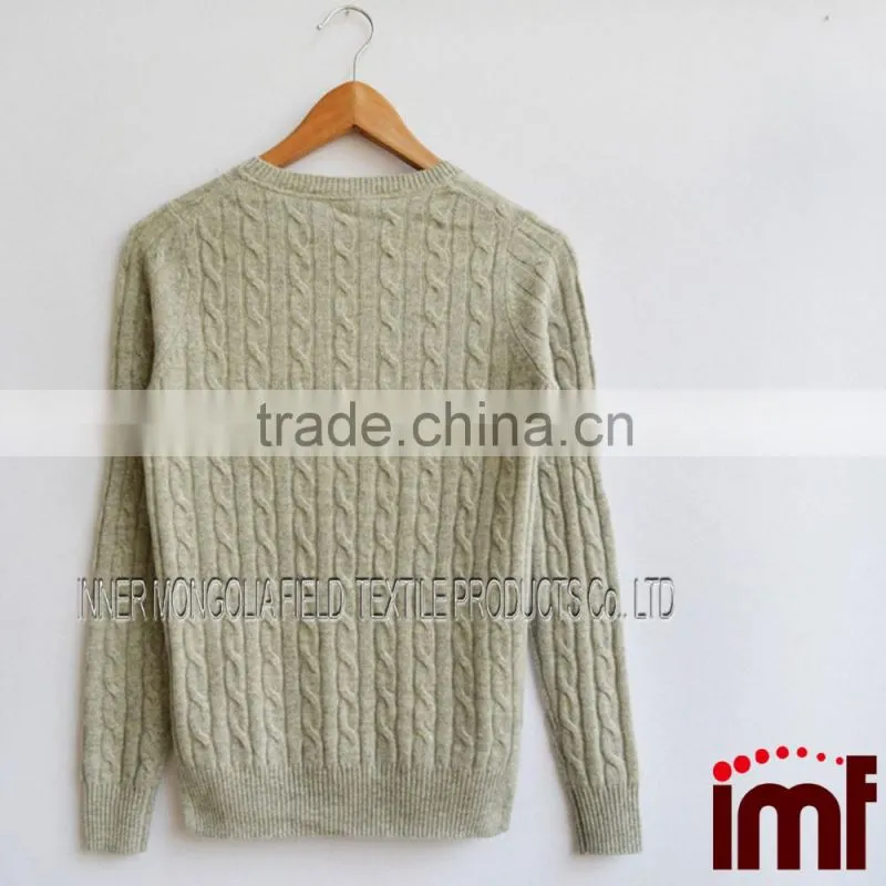 Italian Cashmere Cable Sweater