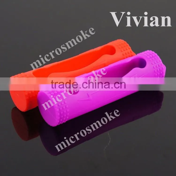 Popular USA li-ion 18650 battery case safe and protective silicone case for 18650 batteries