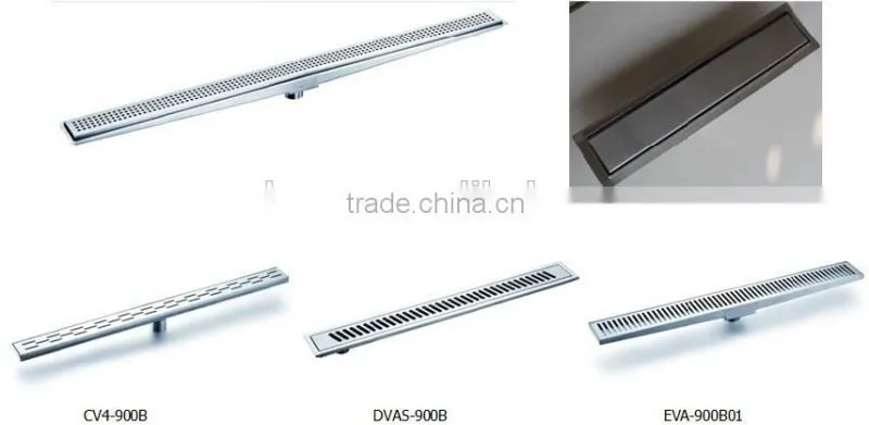 Audemar C Series Fold Edge Stainless Steel Grating For Floor Drain With Adjustable Fixed Feet