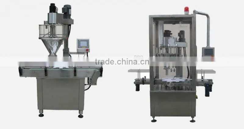 Good quality automatic single nozzle powder filling machine