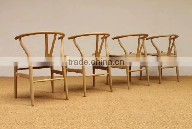 2015 hotsell Modern Black Color Wooden Wishbone Y chair