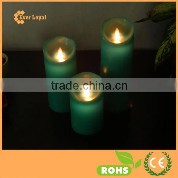 2016 swing candle light high quality Battery operated Candle traditional candle style