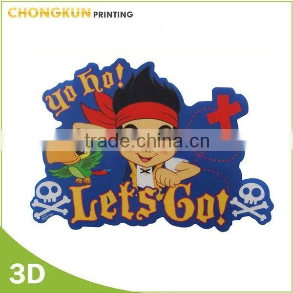 Holiday waterproof plastic table cover, 3D lenticular table cover