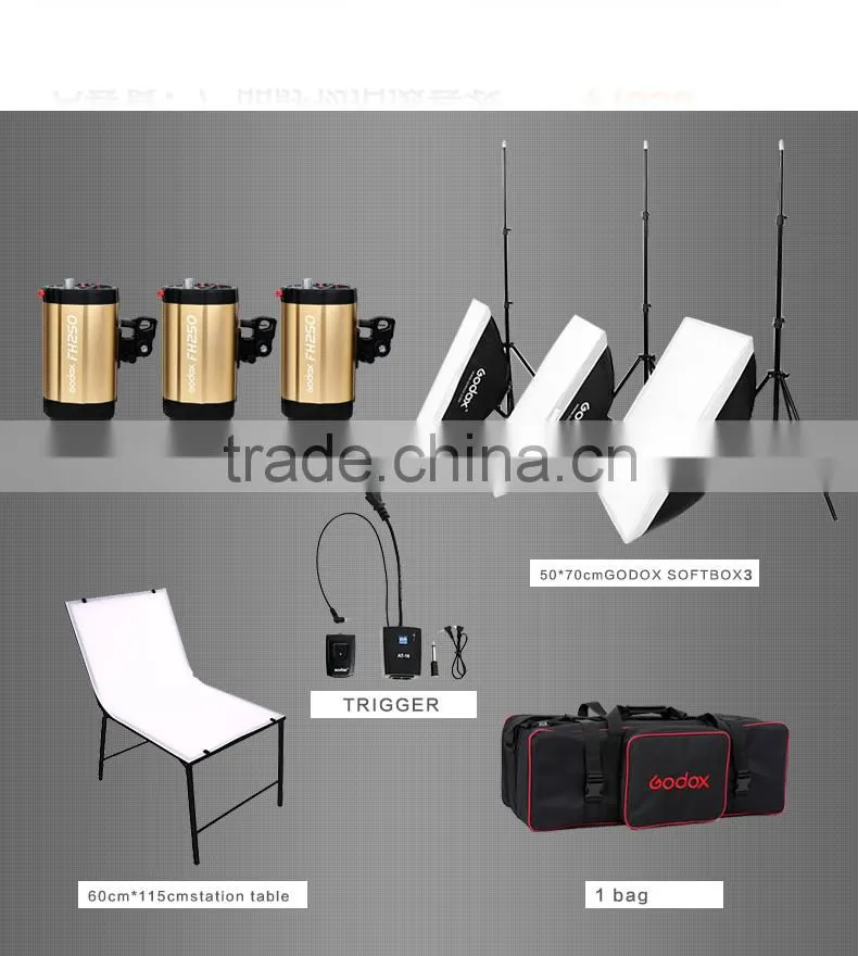 FH-250 series photo studio flash, strobe, photographic equipment, photo studio lighting