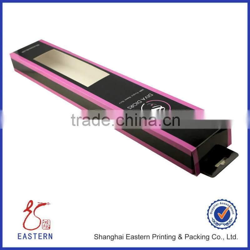 New Paper Hair Extension Box Packaging