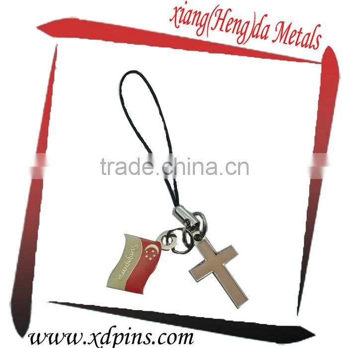metal fashionable diy cell phone charms