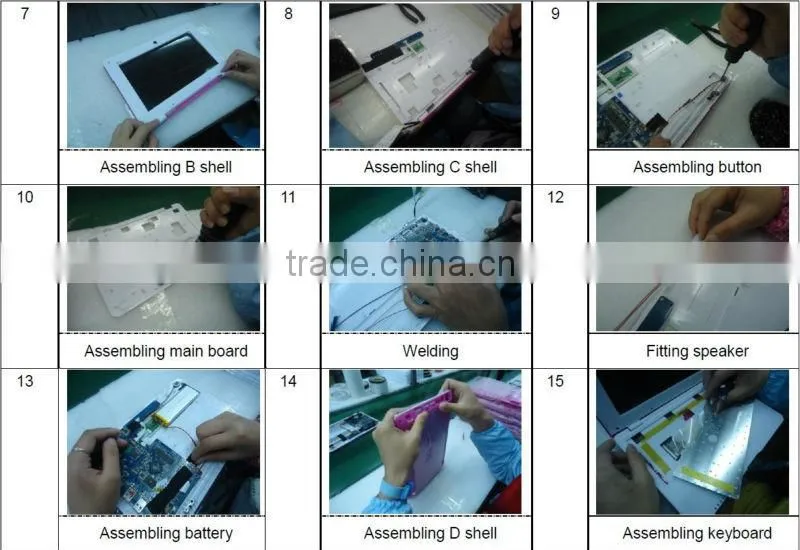 7 Inch game android tablet with wifi antenna for android tablet
