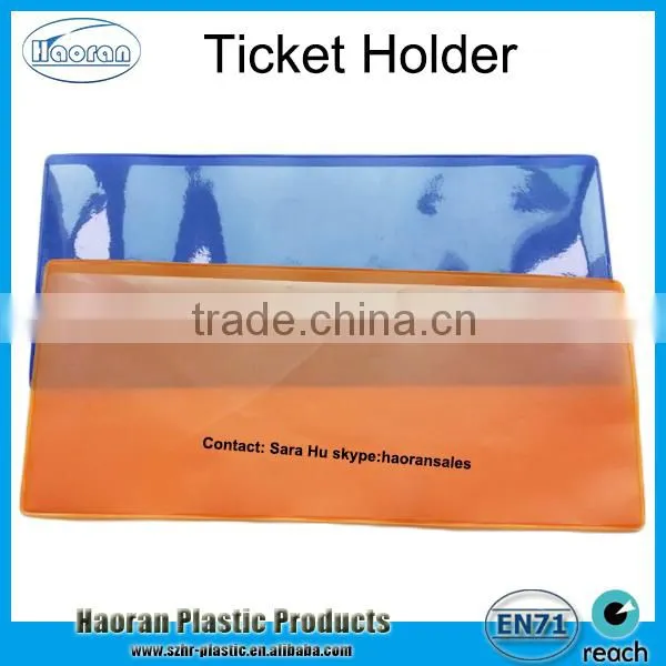 Factory cost plastic lottery ticket holder For Lottery bid
