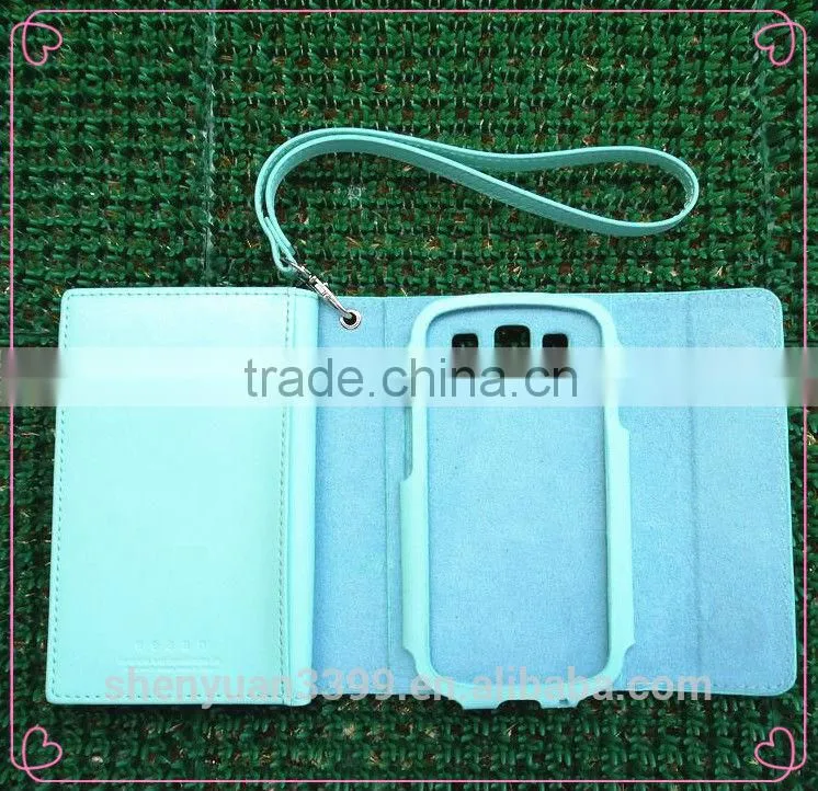 New product 2014 leather mobile case,phone cover case
