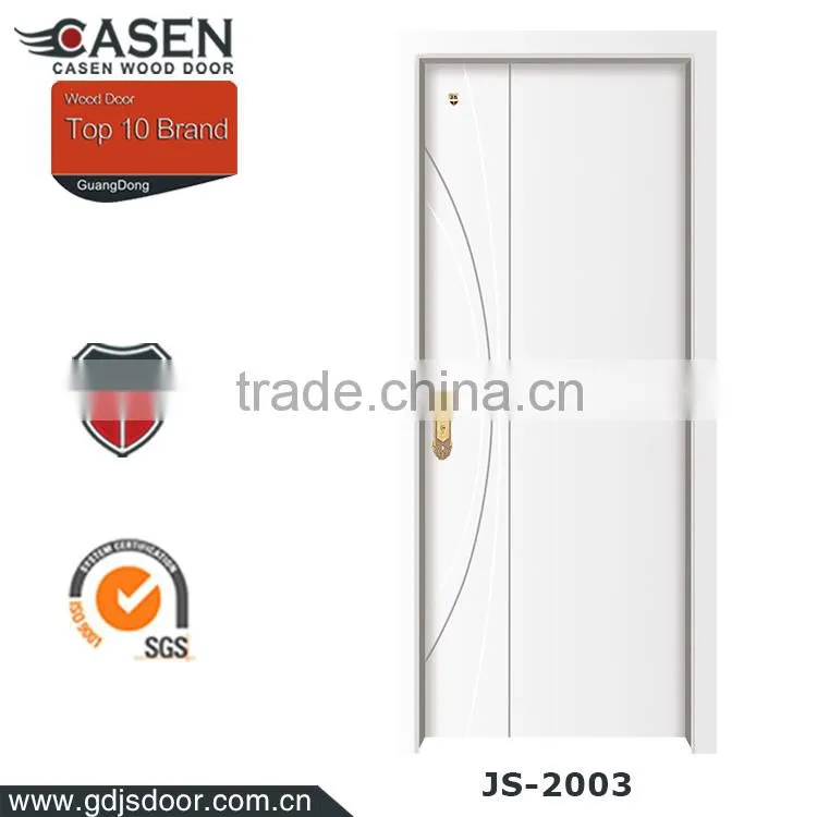 economic finished surface birch wooden fire rated door