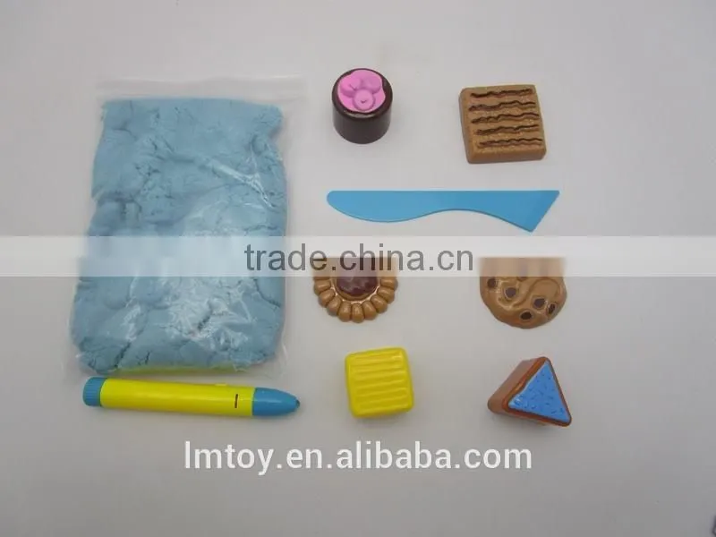 Glow in Dark Beach playing sand for kids,soft moving martian sand for sale