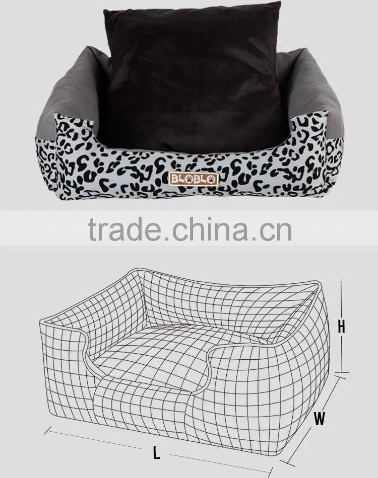 Washable and waterproof luxury dog bed for sale good quality