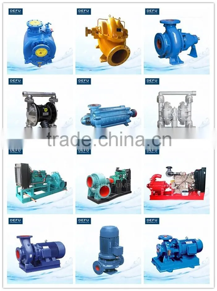 stainless steel cast iron fuel oil pump diesel engine driven, pumping machine water