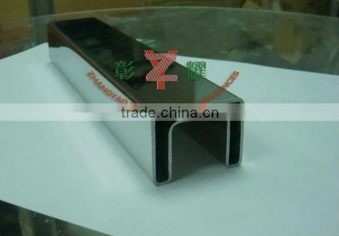 stainless steel flat rectangular welding pipe