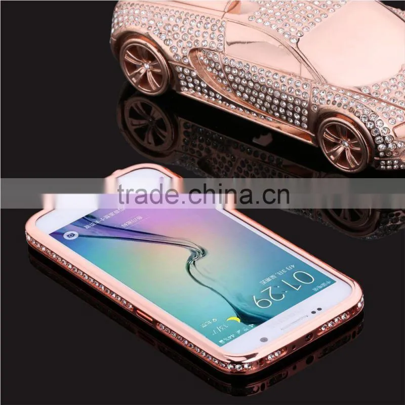 Luxury Diamond Aluminum Case for Samsung Galaxy S6