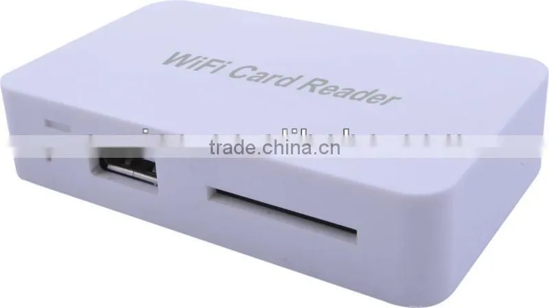 wifi combo card reader+ 1 port usb hub for iphone/ipad