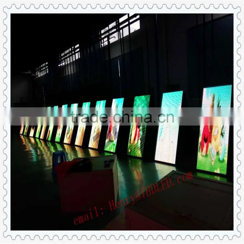 outdoor RGB P5 super bright LED taxi roof display screen with double-faced