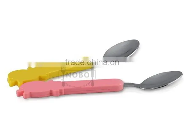 Nobo Child Tableware Spoon With Plastic Handle