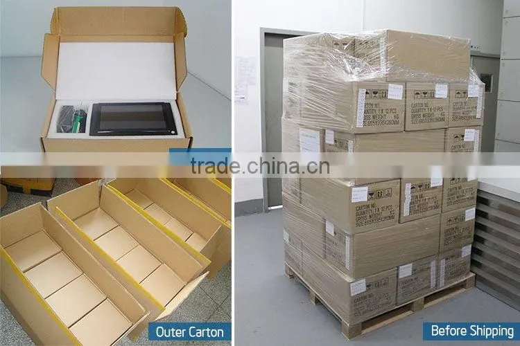 FlintStone store shelf LCD screen, ultra wide store TV, split screen video players