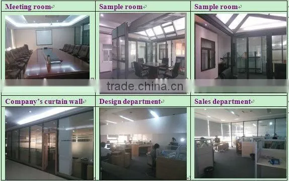 Aluminum casement window glass casement window