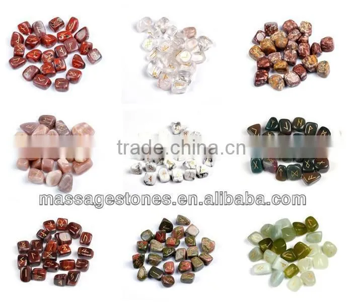 Wholesale mixed tumble semi precious stones