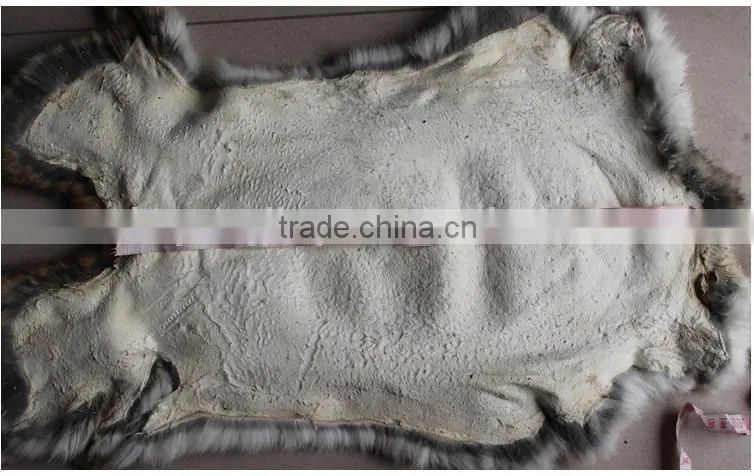 Yellow grass rabbit fur skin/fur skin