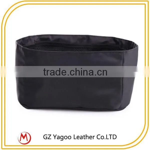 Newest Canvas Non-zipper Cosmetic Bags Cases with Compartments