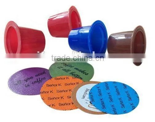 2015 high quality empty nespresso coffee capsule
