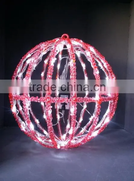 3d led ball light outdoor decoration