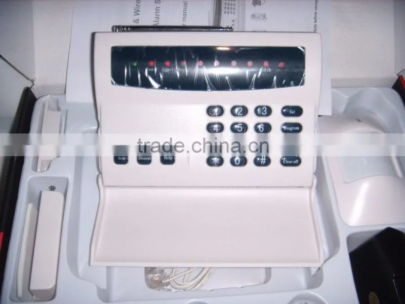 Wireless auto-dial Alarm System for Home Security