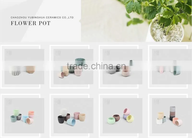 Wholesale Garden Decoration Products Garden Ceramic Flower Pot