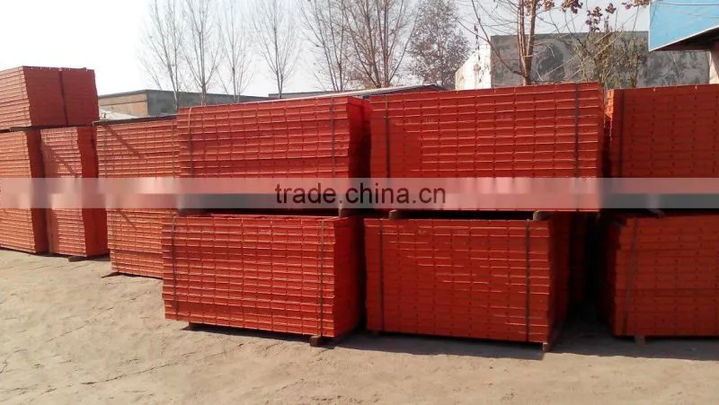 Construction painted plywood steel frame /euro form formwork panel