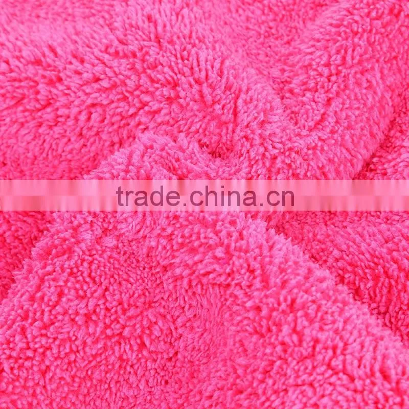 Factory OEM coral fleece towel 25*25
