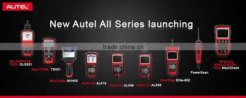 Newly Autel AutoLink AL619 ABS/SRS + CAN OBDII Diagnostic Tool Original Auto scanner 2013 hot selling