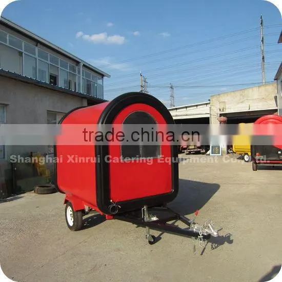 2013 Best-Selling Mobile Hot Dog Chips Sausage Food Snack Cart Trailer with Towbar XR-FC220 B